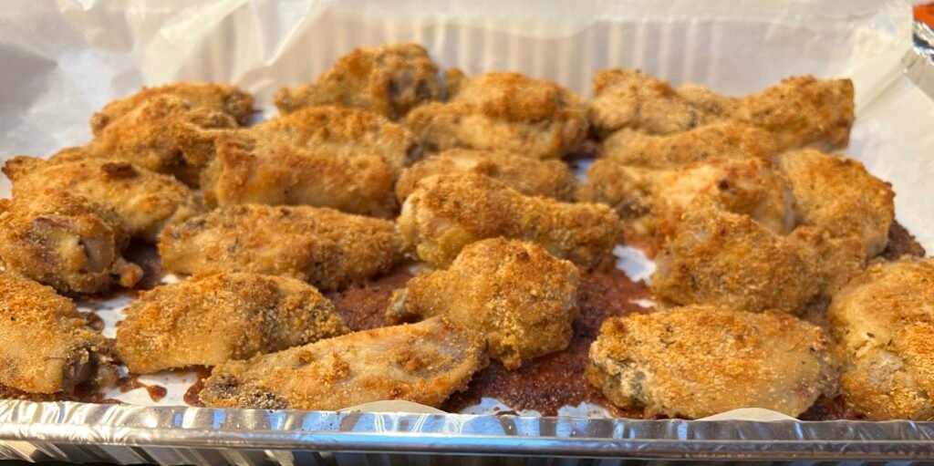 Baked Chicken Wingettes