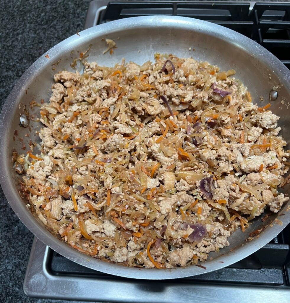 Chicken Eggroll Stir Fry