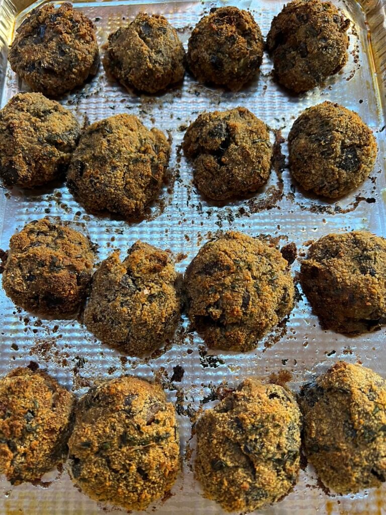 Eggplant Meatballs