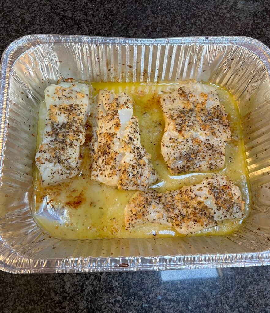 Haddock Oreganata