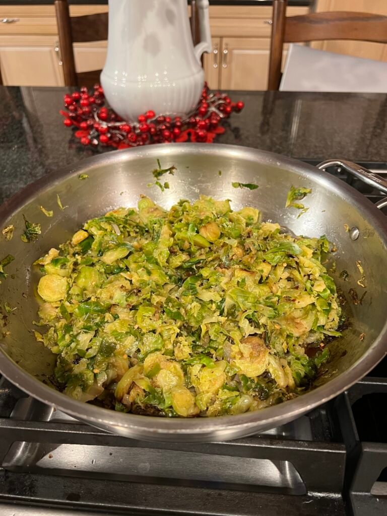 Shaved Brussel Sprouts